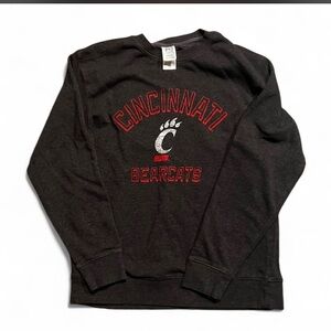 Pro Edge Charcoal and Red Crewneck Sweatshirt